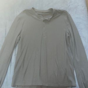 Lululemon grey Henley, size L